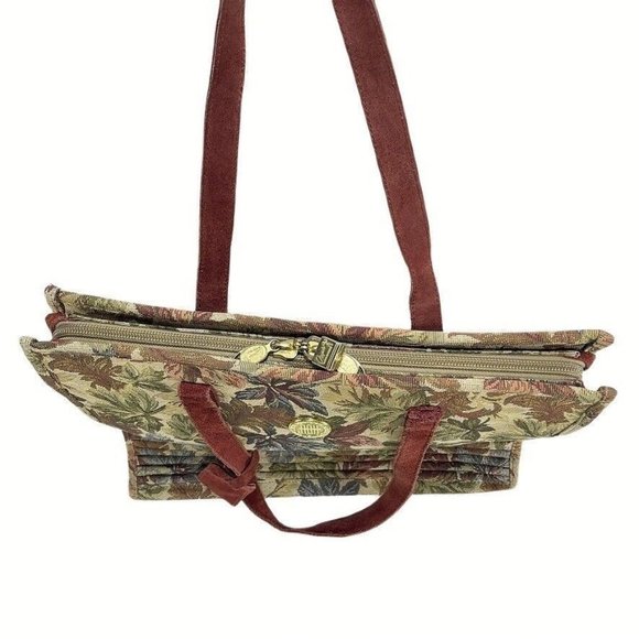 RICARDO BEVERLY HILLS Weekender Tapestry Carpetbag Travel Tote VINTAGE - Picture 6 of 16
